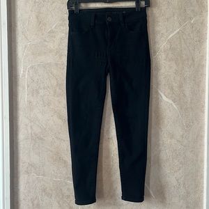 American Eagle skinny jeans (black)